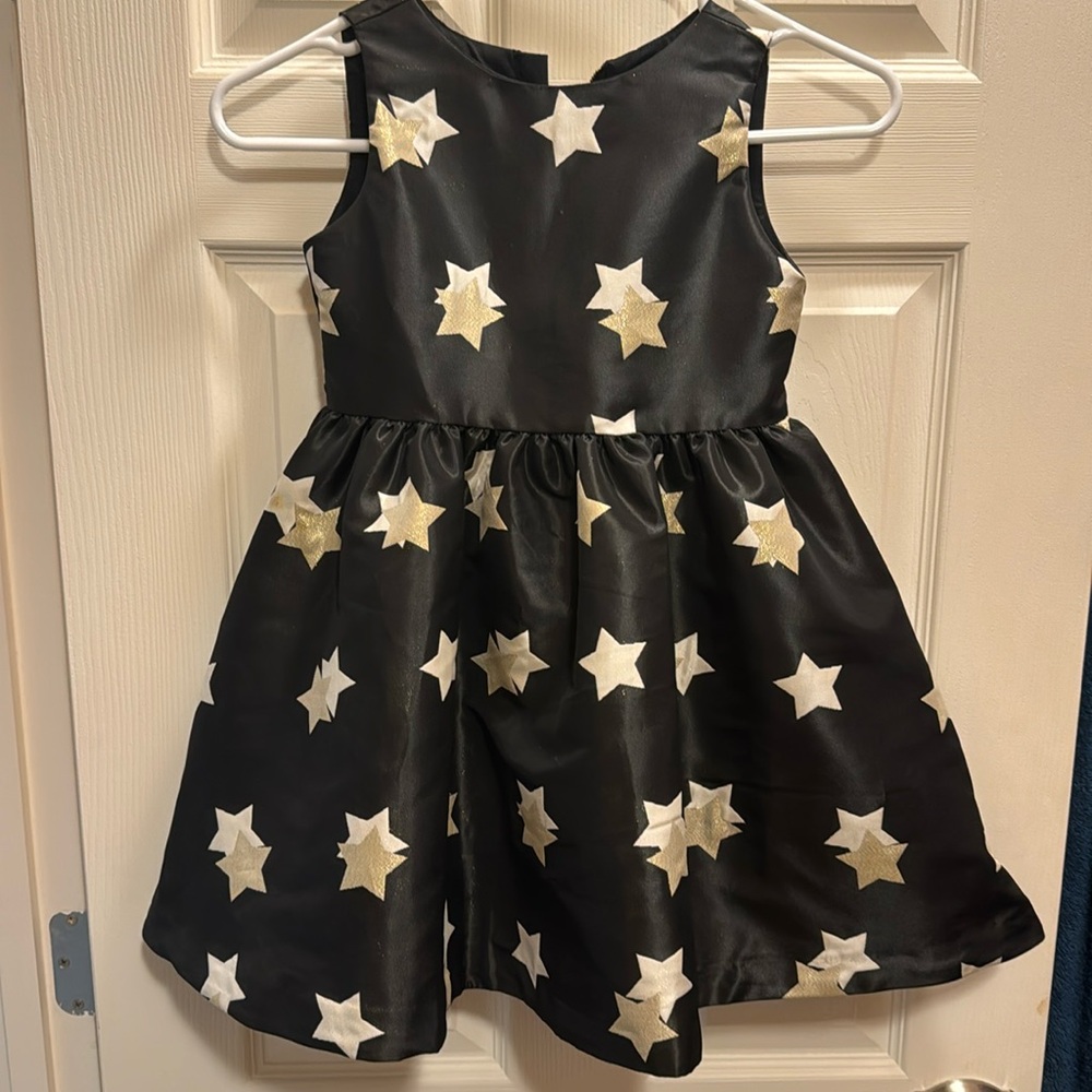 All American girl dress with gold stars Gymboree size 6